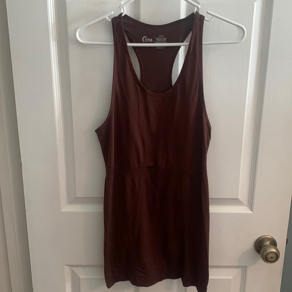 ZYIA Tops Zyia Active Fig Copper Charged Tank Poshmark